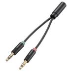 ELECOM Elecom 4 высшее штекер женский -3 высшее φ3.5mm стерео Mini штекер изменение коннектор (AV-35AD01BK)