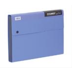 KING JIM ドキュメントファイル(2276 アオ A4)「単位:サツ」