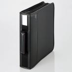 ELECOM Elecom CCD-SSB160BK Blu-ray/DVD/CD соответствует застежка-молния кейс 160 шт. входит черный 