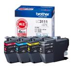 ショッピング色 BROTHER ブラザー インクカートリッジ 4色(ブラック/シアン/マゼンタ/イエロー)パック(LC3111-4PK)