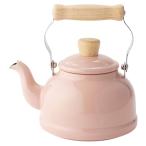 ショッピングIH対応 富士ホーロー ケトル IH対応 コットン 1.6L アッシュピンク CTN-1.6K.AP