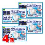 ショッピング立体マスク 不織布 センターワイヤーin立体型プリーツ不織布マスク ふつうサイズ 60枚（10枚×6袋）　×4個 ●