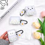 airpods pro ケース 韓国 第2世代 ケース airpods ケース airpods 第3世代 ケース TPU クリア 透明 花 フラワー スクエア レディース 大人 女子