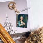  аксессуары очарование кольцо для ключей брелок для ключа украшение сумка очарование модный симпатичный зеркало зеркало картина название . иллюстрации Marie ga желтохвост L kape собственный изображение 