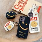 airpods pro ケース 韓国 第2世代 ケース airpods ケース airpods 第3世代 ケース TPU ニコ スマイル フック