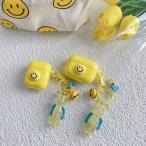 ショッピングairpods proケース airpods pro ケース 韓国 第2世代 ケース airpods ケース airpods 第3世代 ケース エアポッズプロ ケース TPU スマイル ニコちゃん くま チャーム