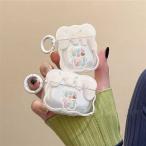 airpods pro кейс Корея no. 2 поколение кейс airpods кейс airpods no. 3 поколение кейс TPU.. Bear - прозрачный кольцо 
