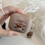 airpods pro кейс Корея no. 2 поколение кейс airpods кейс airpods no. 3 поколение кейс TPU кофе coffee дизайн очарование симпатичный 