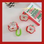 airpods pro ケース 韓国 第2世代 ケース airpods ケース airpods 第3世代 ケース シリコン りんご アップル モチーフ かわいい