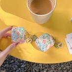 ショッピングairpods proケース airpods pro ケース 韓国 第2世代 ケース airpods ケース airpods 第3世代 ケース TPU 油絵 油画 くすみ フラワー チャーム おしゃれ かわいい