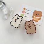 airpods pro ケース 韓国 第2世代 ケース airpods ケース airpods 第3世代 ケース シリコン アニマル うさぎ ウサギ カラビナ かわいい