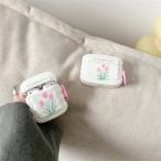 airpods pro кейс Корея no. 2 поколение кейс airpods кейс airpods no. 3 поколение кейс слуховай аппарат кейс силикон акварель тюльпан женский женщина 