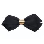 バナナクリップ リボンクリップ リボン ゴールドバックル レディース 女性用 ヘアアレンジ 髪留め カジュアル ヘアアクセサリー ヘアクリップ