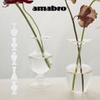 ショッピング村上 amabro アマブロ MINI VASE-CLEAR 花瓶 村上美術株式会社