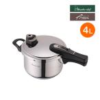 ショッピング鍋 フルーム片手圧力鍋4L YCSA40F ワンダーシェフ