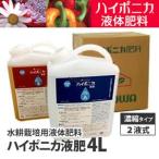 水耕栽培 肥料 ハイポニカ 液体肥料 4L 液肥 AB液 2本組