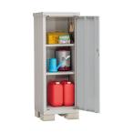 イナバ物置 アイビーストッカー 屋外収納 スチール BJX-065D 全面棚タイプ プラチナシルバー