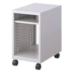 ナカバヤシ CPUラック(省スペース型PC2台設置可能) W350タイプ CPU-201N ※お客様組立品 送料無料