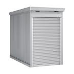  Inaba место хранения мотоцикл гараж мотоцикл шкаф для хранения FM-1530SD земляной пол модель в общем * много снег type стандартный прохладный серебряный цвет [ товар 5 год гарантия ]