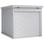  Inaba место хранения мотоцикл гараж мотоцикл шкаф для хранения FM-2226SD земляной пол модель в общем type стандартный прохладный серебряный цвет [ товар 5 год гарантия ]