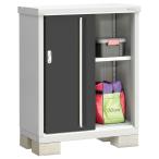 イナバ物置 シンプリー 屋外収納 MJX-095BP(長もの収納タイプ) エボニーブラウン