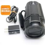 超美品 FDR-AX45 ブラッ�