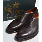 ALDEN 920 オールデン ストレートチップ（CAP TOE）Perforated Straight Tip Bal Calfskin　ハンプトンラスト カーフ　本革 シューズ　本革 シュー