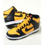 NIKE DUNK HI RETORO ナイキ ダンク ハイ レトロ イエロー×ブラック 黄×黒 メンズ スニーカー dd1399-700
