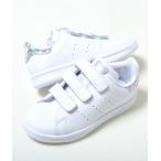 【17cm-21.5cm】STAN SMITH CF C アディダス スタンスミス CF C ホワイト キッズ ベビー kids baby スニーカー 子供靴 ee8484