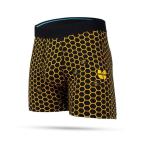 Yahoo! Yahoo!ショッピング(ヤフー ショッピング)STANCE HIVE WHOLESTER WU-TANG ウータン・クラン スタンス アンダーウエア ボクサーブリーフ メンズ ブラック×イエロー 下着 パンツ ストリート スケーター ス