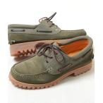 Timberland AUTHENTIC 3 EYE HANDSEWN BOAT SHOE ティンバーランド オーセンティック スリー アイ ハンドソーン モカシン シューズ スニーカー ダークグリーン