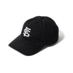 F-LAGSTUF-F フラグスタフ ベースボールキャップ メンズ 帽子 ロゴキャップ コットンキャップ MAJESTIC ブラック/黒 FS CAP -BLACK-