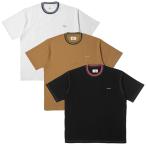 モーレー MONTLEY Tシャツ 刺繍 ホワイト/ブラック/ベージュ サイズ1-サイズ3 メンズ PATTERN RIB SS TEE -3.COLOR-