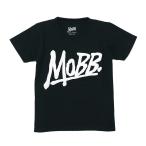 モブ MOBB Tシャツ カットソー 半袖 ロゴ レディス キッズ ペアルック 黒色 ブラック (P)OG T-SHIRT -BLACK-