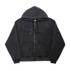 アンノウンロンドン UNKNOWN LONDON パーカー フーディー トップス フルジップ M,Lサイズ ブラック 黒 LOOSE FIT DAGGER HEART ZIP HOODIE -BLACK-