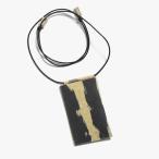 Yahoo! Yahoo!ショッピング(ヤフー ショッピング)ITTI イッチ レザーミニバッグ 鞄 スマホ入れ ポーチ HERRIE PHONE POUCH / SHIRO SP -OATMEAL/BLACK-