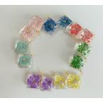 立体四方形水晶ガラスチャームパーツ...