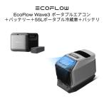 EcoFlow WAVE 3 портативный кондиционер + специальный extra аккумулятор + Glacier Classic 55L портативный холодильник +GLACIER специальный аккумулятор 