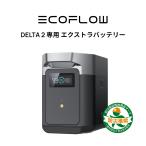 EcoFlow ポータブル電源 大容量 DELTA 2 専用 エクストラバッテリー デルタ エコフロー