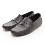 *581327 TOD'S Tod's * обувь для вождения кожа обувь размер 7.5(26.5cm соответствует ) мужской Brown 