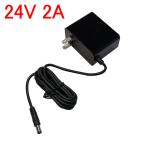  трансформатор постоянный ток DC24V 2A источник питания адаптор LED лента свет для AC100V-DC24V изменение японский стандарт PSE [24V-2A]