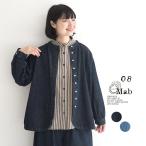 ショッピングバンド シャツ ブラウス 長袖 リネンコットン デニム レディース 08Mab 綿麻 30代 40代 50代 秋冬 春 25AW0116,