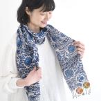 新作早割P5倍 2点までメール便可ストール フラワー柄 インド綿 綿100%春 夏 30代 40代 50代 26SS0306,