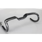 FLASH FOX正規品ハンドル カーボンハンドル ロードバイクハンドル　エアロ ライズドロップハンドル ffoxd01