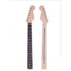 STタイプ ストラト交換用ネック エレキギターネック ローズウッド指板フィンガーボード ギターパーツ