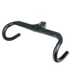 TOSEEK正規品　カーボンハンドル　ドロップハンドル　ステム一体式　エアロハンドル TK010