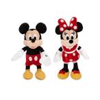 ディズニー ミッキー & ミニー ミニサイズ ぬいぐるみ 人形 23.5cm ペアセット ミッキーマウス ミニーマウス ぬいぐるみ 2点セット 輸入品