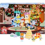  голубой i& бинго Ad отдушина календарь фигурка игрушка Рождество Moose Toys Bluey &amp; Bingo Advent Calendar импортные товары 