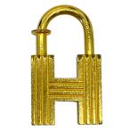  Hermes новый век. первый .katenapado блокировка 2000 год ограничение H узор очарование мелкие вещи аксессуары GP Gold HERMES