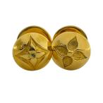 ルイヴィトン カフス ブトン ドゥ マンシェット カフスボタン アクセサリー 小物 ロゴ GP　ゴールド M30974 LOUIS VUITTON